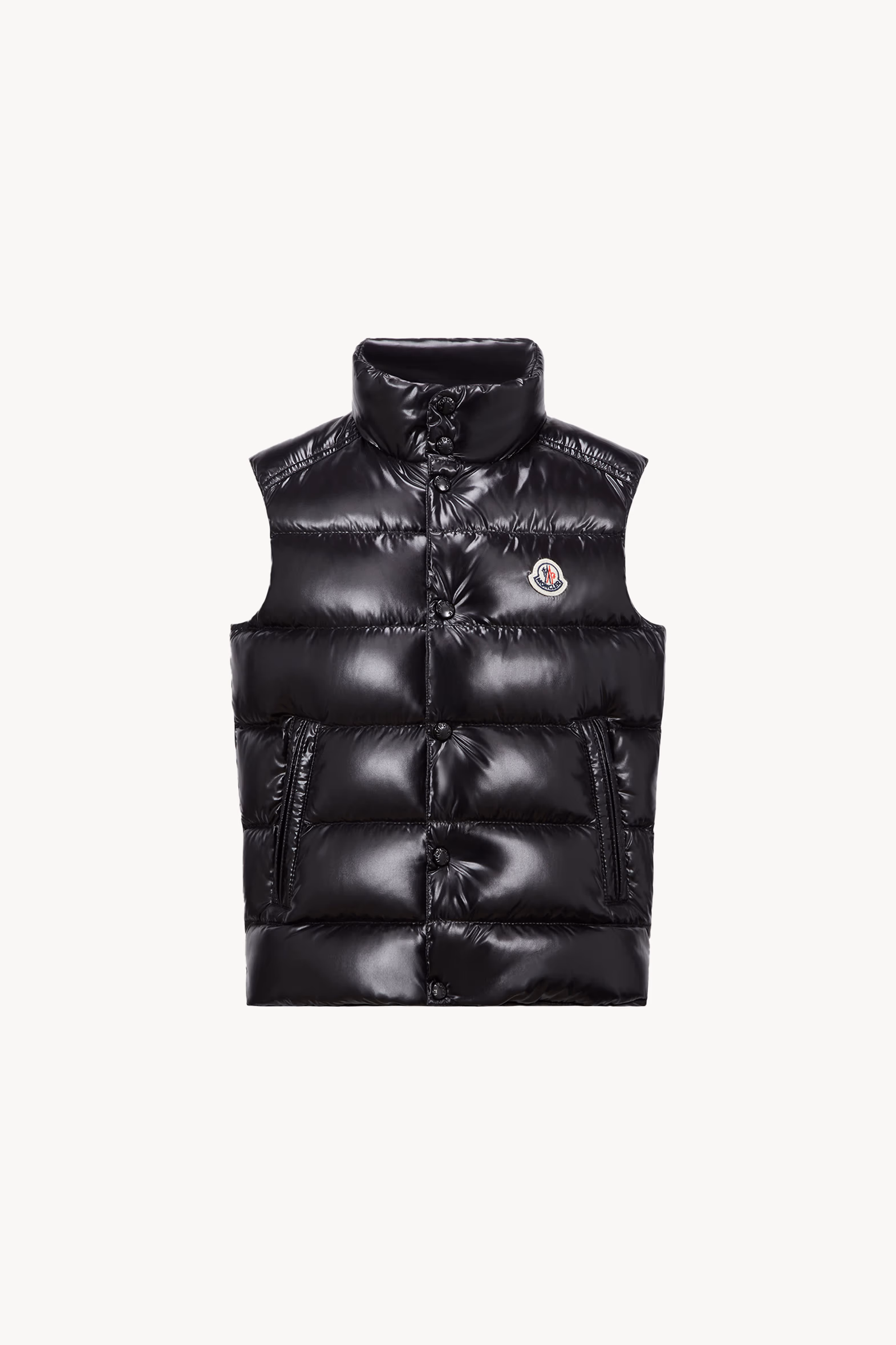 Doudoune sans manches Tib Garçon Noir Moncler 0